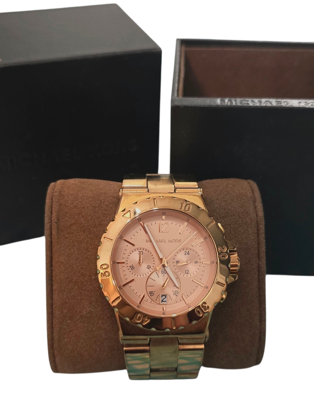 Michael Kors Men's Rose Gold Chronograph Watch